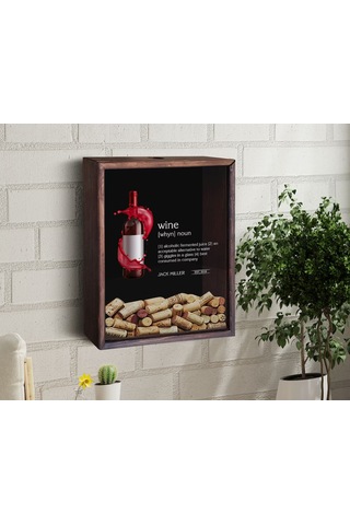 BK-VIP Sevgililer Günü Özel Şarap Mantarı Biriktirme Kutusu