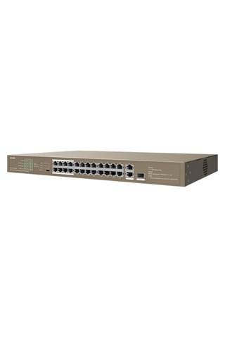 Tenda TEF1126P-24-250 W 24 Port 10/100 Yönetilemez Poe Swıtch