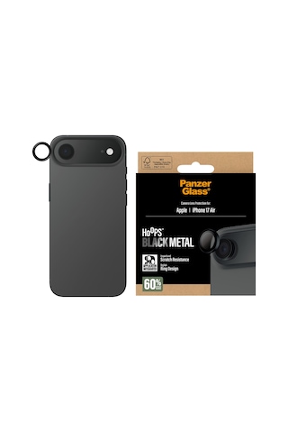 Panzerglass Hoops Apple Uyumlu iPhone Air Black Kamera Lens Koruyucu