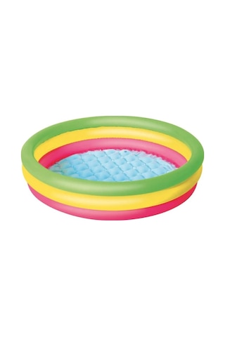 Bestway Havuz 3h Şişme Zemin 102x25 Cm Çok Renkli