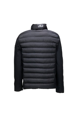 Erkek Dikyaka Kolu Softshell Şişme Siyah Mont 001