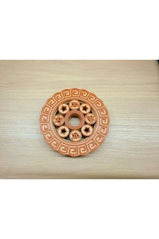 Mooncake Fidget Spinner -- Print İn Place
