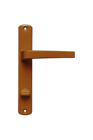 Aletçantam Pvc Banyo Wc Kapı Kolu Pimapen (Metal)- Altınmeşe Kahv - 01038101