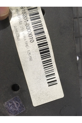 Kanuni Trex 150 Akü Yatağı Ve Taban Döşemesi