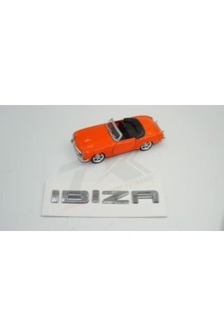 Seat Ibiza 98-2010 Yeni Nesil Bagaj Krom Abs 3M 3D Yazı Logo Ambl