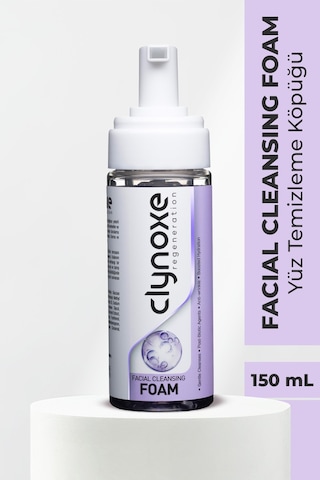 Clynoxe Facial Cleansing Foam Post-biyotik Kompleksli Yüz Temizleme Köpüğü 150 ML