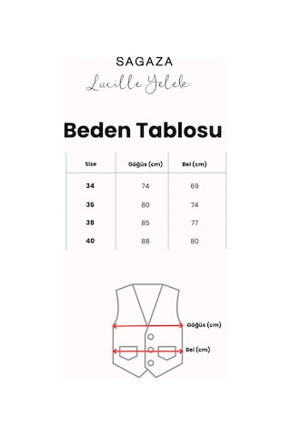 Sagaza Lucille Yelek