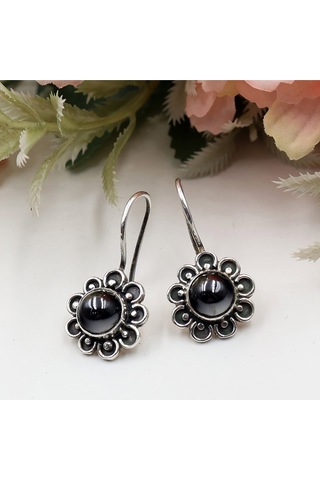 Hematit Taşlı Otantik Takım Rose Gold - Gümüş