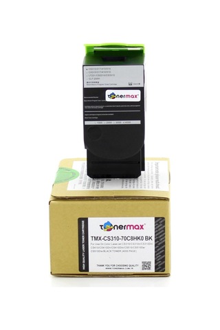 Tonerturk Lexmark 70C8Hk0 Siyah Uyumlu Toner / Cs310 / Cs410 / Cs510