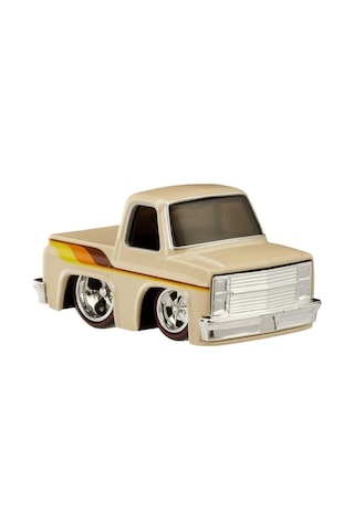 Adore Oyuncak Cartuned S3 1987 Chevy C10 - Krem Rengi Custom Araba Ict526711
