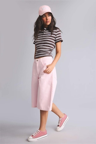 Defacto Açık Pembe Bermuda Jean Şort I0204ax26hspn648 Pembe-pn648