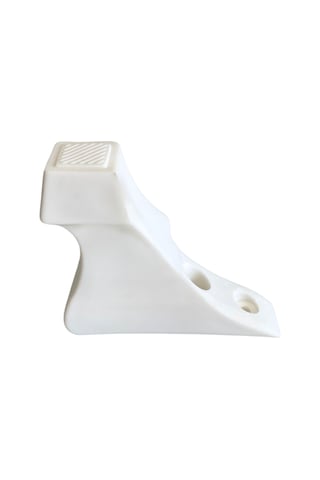 Lükens Beyaz 8cm Plastik Ayak Mobilya Masa Ve Dolap Ayağı 8cm Beyaz 4 Adet Beyaz