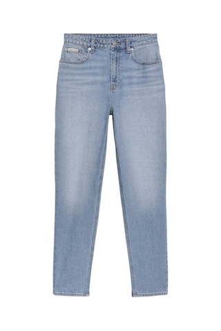 Calvin Klein New Mom Jean Panama Kadın Mavi Kot Pantolon-14793