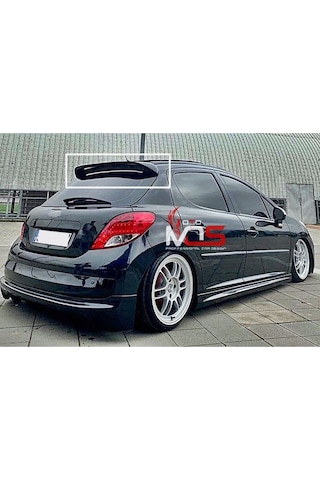 Peugeot 207 Rc Spoiler Fiberglass Boyasız