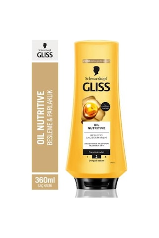 Gliss 6 Adet Oil Nutritive Saç Kremi 360 Ml