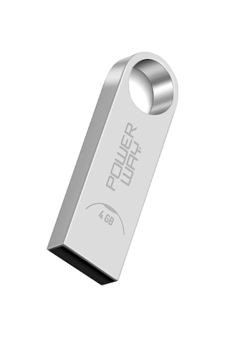 Powerway 4 GB USB Metal Flash Bellek