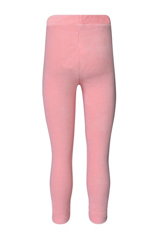 Lovetti Somon Kız Çocuk Fitilli Kadife Tayt 9312S014 Somon