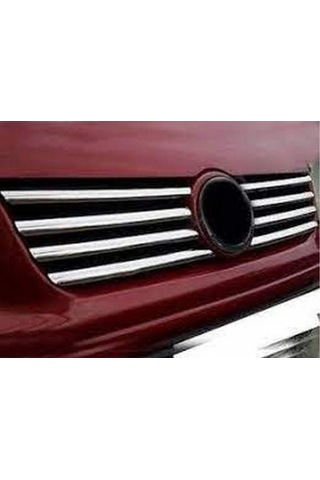 Volkswagen Bora Krom Ön Panjur 1998-2004 8Prç Paslanmaz Çelik N11.5721
