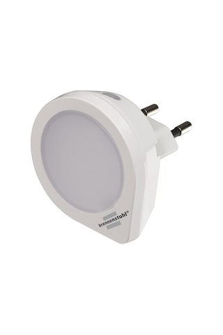 Brennenstuhl Süper LED Otomatik Gece Lambası NL 01 QS, Anahtar 1 LED 5 lümen 0,2W - 1173190010 Beyaz