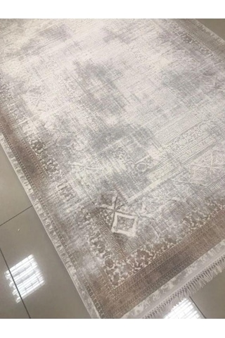 Merinos Halı Rodin 60895 070 Serisi Akrilik Salon Oturma Odası Halısı Kahve