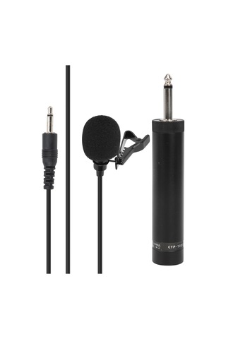 Lavalier Mikrofon Saksafon Kablolu Profesyonel Müzik Aleti Aksesuarları Kablo Uzunluğu 10 Metre