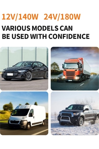 Ebitda 12v Araç Isıtıcısı: Buz Çözme, Kar Eriyici, Buğu Temizleyici, Elektrik Isıtıcı