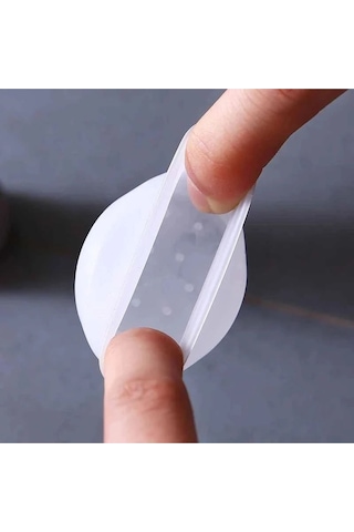 Kaydırmaz Ve Çizdirmez Silikon Masa Sandalye Mobilya Ayağı Koruyucuları 12 Adet Beyaz