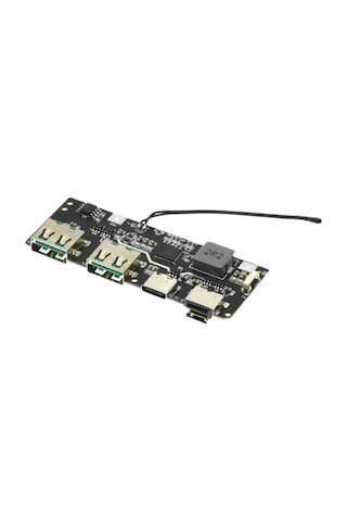 Çift Usb 5v 22.5w Ledli Micro Type-c Powerbank Modülü