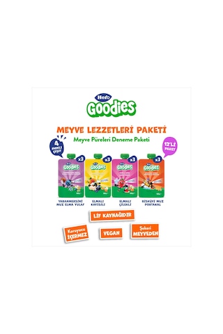 Hero Goodies Karma Meyve Püresi Paketi 12 Adet Deneme Seti Hero Goodies Karma Meyve Püresi Paketi 12 Adet Deneme Seti