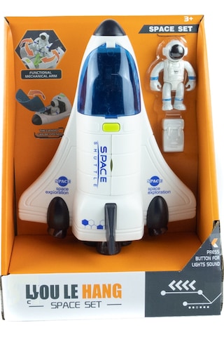 Uzay Mekiği Oyuncak Astronotlu 20 Cm