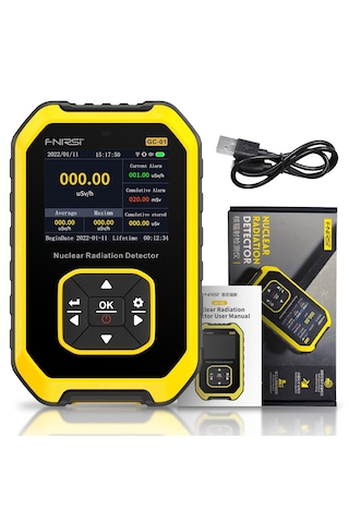 Fnirsi Gc-01 Nükleer Radyasyon Test Cihazı Dedektörü