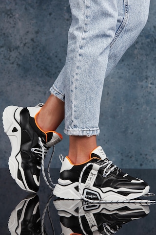 Dark Seer Ds.pmd239k2051 Sneaker Günlük Spor Ayakkabı 2025 Kadın Beyaz-siyah