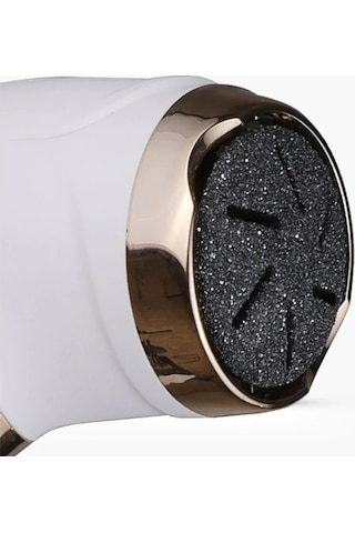 Moveevo Şarj Edilebilir Elektrikli Ayak Törpüsü Pedikür Zımparası Su Geçirmez 2 Hız Ayak Nasırı - Beyaz