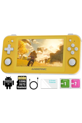 Rg505 Oyun Konsolu, Android 12 Sistemi Unisoc Tiger T618 Cpu 4.95