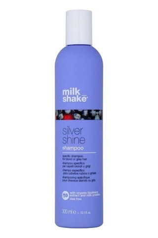 Milk Shake Silver Shine Mor Tonlama Şampuanı 300 ML + Durulanmayan Krem