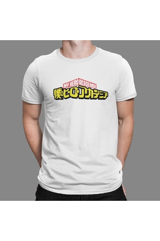 Anime My Hero Tshirt Bisiklet Yaka (551242596)