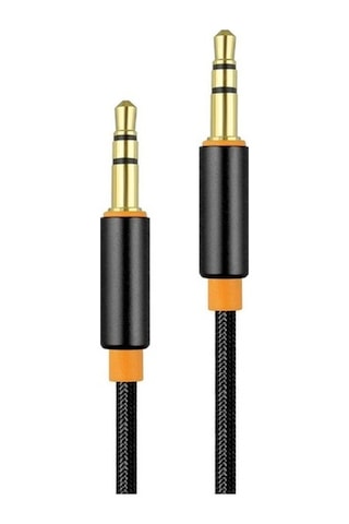Jopus Aux Kablosu Universal Ja-05 Convey 3.5Mm 1 Metre Siyah