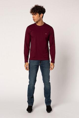 Vigoss Battal Erkek Sweatshırt B44221-03370 - Mürdüm