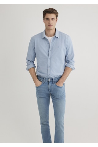 Mavi - Mavi Örme Gömlek 0210294-70730 Mavi