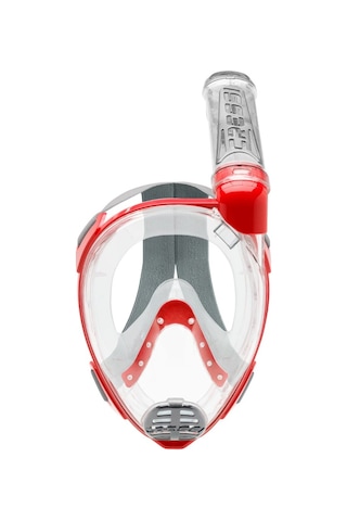 Cressi Duke Tam Yüz Maskesi Clear-red S/m Kırmızı