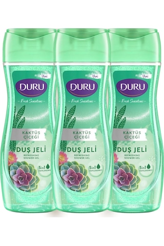 Duru Fresh Sensations Kaktüs Çiçeği Duş Jeli 3 x 650 ML