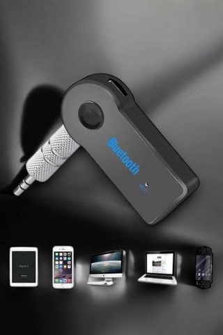 Zenvia Kablosuz Bluetooth Aux Araç Kiti Siyah Hafıza Kartlı Znv2026