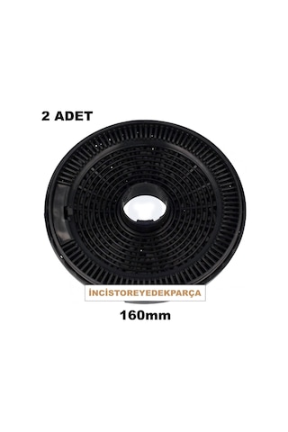 Dwk66aj70t Ankastre Davlumbaz Aspiratör Için Yeni Nesil Karbon Filtre 12026343