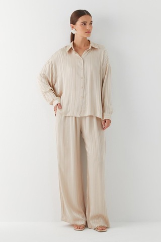 Dökümlü Oversize Takım Taş Taş