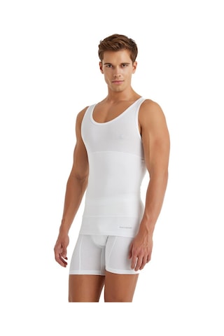 Blackspade Erkek Korse Atlet 9209 - Beyaz