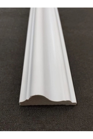 Dekoratif Boyanabilir Poliüretan 6 Cm Duvar Çıtası & Bordür Uzunluk :240 Cm En :6cm