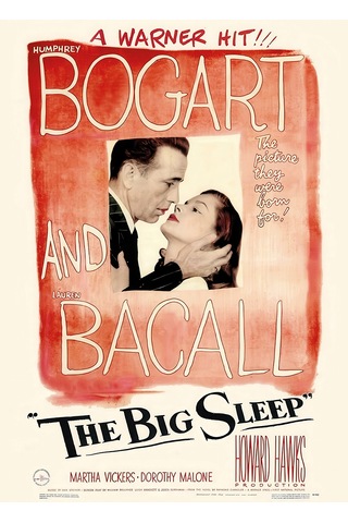 Big Sleep 1946 Poster