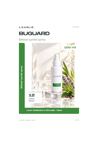 L'carlıe Buguard Bitkisel Vücut Spreyi Aromatik 100 Ml