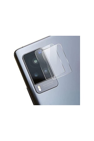 Ecrmobıle Vivo X60 Nano Cam Kamera Lens Koruyucu 2 Adet