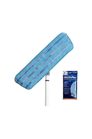 Perla Smart Mikrofiber Bezli Metal Sopalı Mop Temizlik Seti